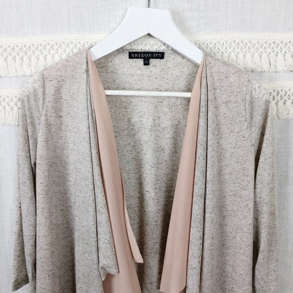 Brixon Ivy Stitch Fix | Pinson Drape Cardigan | S - Picture 3 of 8